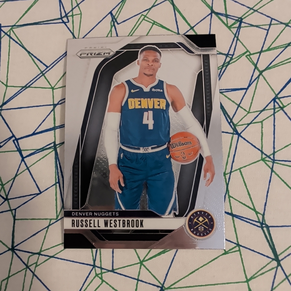 Panini NBA Card - Blue and White Uniform